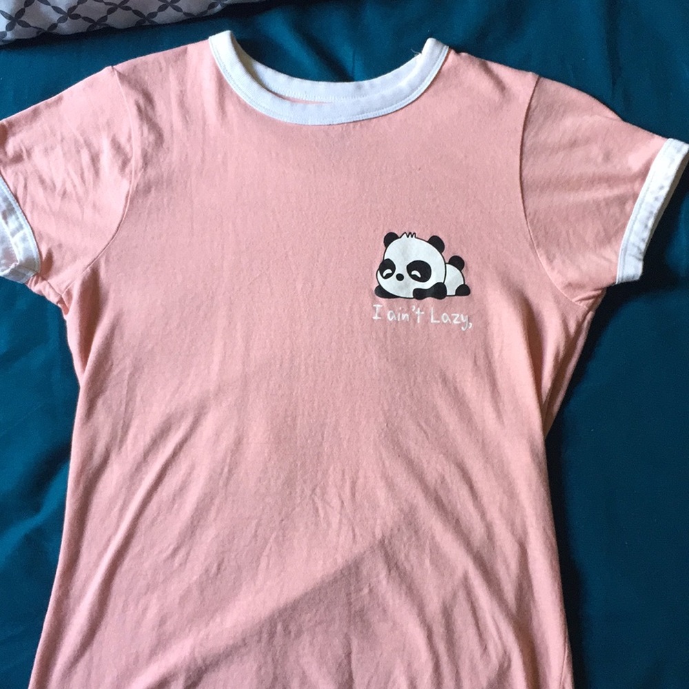 ON FIRE Panda T-shirt